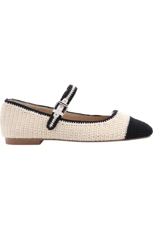 Bibi Lou Schoenen, Dames, Wit, 37 EU, Elegante Ballerina Schoenen Lana Del Rey