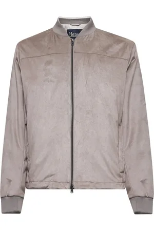 HERNO Jassen, Heren, Grijs, 4Xl, Duifgrijs Stijlvolle Jassen