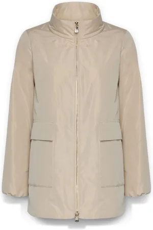 Elena Miro Jassen, Dames, , 2Xl, Kasjmier, Blousonjack met maxi zakken en 