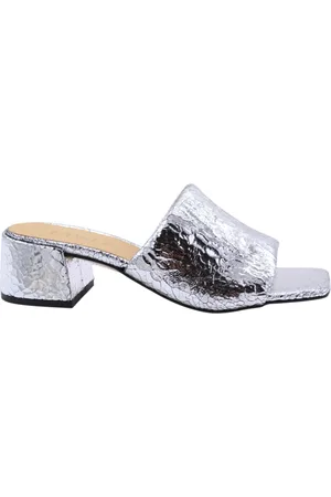 CTWLK. Schoenen, Dames, Grijs, 38 EU, Madagaskar Stijl Muilezel Schoenen