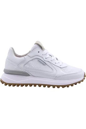 Floris van Bommel Schoenen, Dames, Wit, 37 EU, Casual Sneaker voor Mannen en Vrouwen