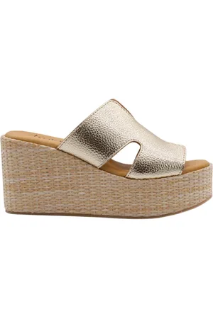 E mia Schoenen, Dames, Geel, 41 EU, Adelaide Stijlvolle Muilezel Schoenen