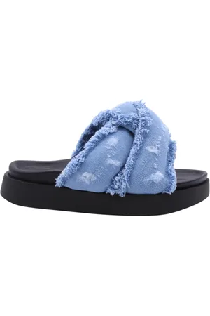 INUIKII Schoenen, Dames, Blauw, 38 EU, Jupiter Slipper