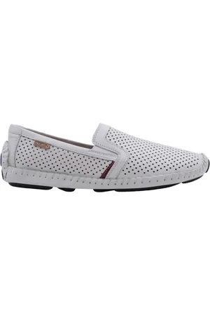 Pikolinos Schoenen, Heren, Wit, 43 EU, Klassieke Leren Mocassin Schoenen
