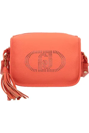 Liu Jo Tassen, Dames, Oranje, ONE Size, Stijlvolle Schoudertas met Speelse Details