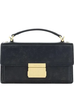 Golden Goose Tassen, Dames, Zwart, ONE Size, Leer, Elegante Leren Handtas