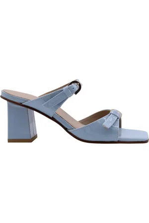 March23 Schoenen, Dames, Blauw, 39 EU, Pisco Stijlvolle Muilezel Schoenen