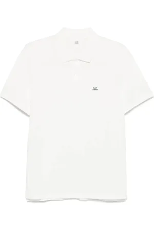 C.P. Company Tops, Heren, , 3Xl, Katoen, Logo Polo Shirt