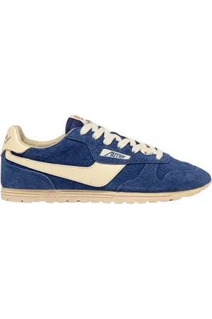 Autry Schoenen, Dames, Blauw, 36 EU, Suède, Suede Windspin Low Sneakers