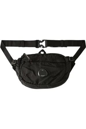 C.P. Company Tassen, unisex, Zwart, ONE Size, Nylon, Nylon Heuptas met Ritszak