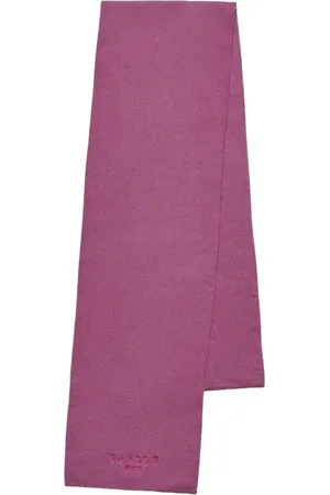 GAËLLE Accessoires, Dames, Paars, ONE Size, Viscose Sjaal met Gestikte Randen