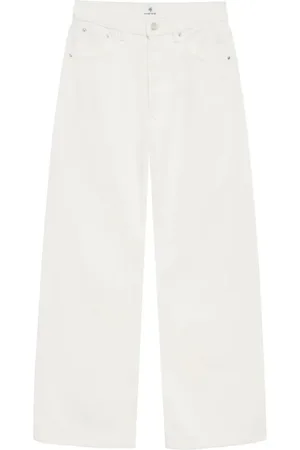 ANINE BING Jeans, Dames, , W24, Katoen, Straight Leg Jeans