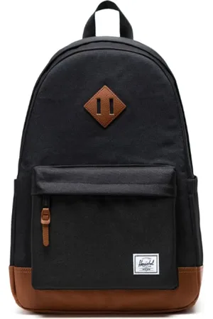 Herschel Tassen, unisex, Zwart, ONE Size, Polyester, Heritage rugzak in Taupe Grey/ /Shell Pink
