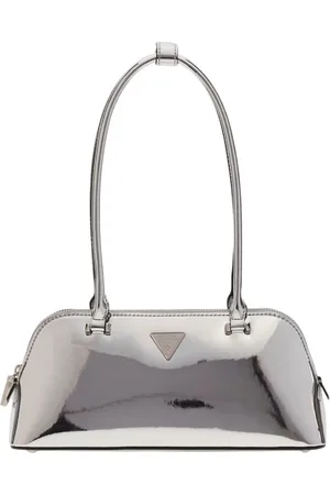 Guess Tassen, Dames, Grijs, ONE Size, Schouder- en handtas LOMITA-stijl