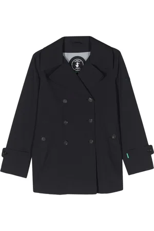 save the duck Mantels, Dames, Blauw, M, Polyester, Sofi Double Breasted Parka