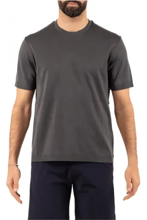 HERNO Tops, Heren, Grijs, S, Stijlvolle Gebreide Top