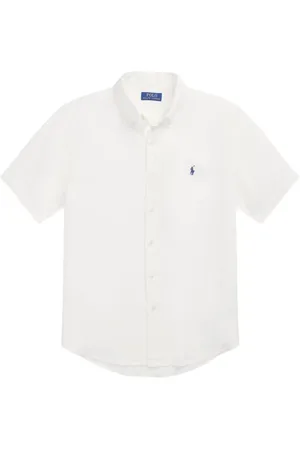 Ralph Lauren Overhemden, Heren, Wit, L, Witte Overhemd Collectie