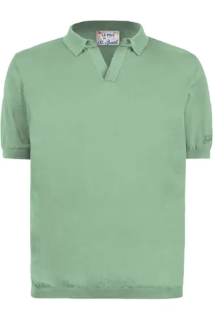 MC2 SAINT BARTH Tops, Heren, Groen, M, Stijlvolle T-shirts en Polos Collectie
