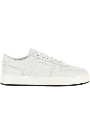 Hogan Schoenen, Heren, Wit, 43 EU, Leer, Basketball Style Sneakers