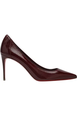 Christian Louboutin Schoenen, Dames, Bruin, 36 1/2 EU, Hoge Hak Kate Pumps Schoenen