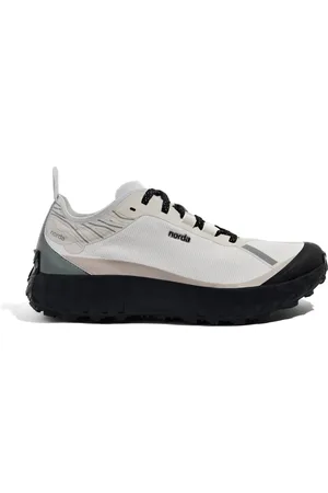 Norda Schoenen, Heren, Wit, 45 EU, Polyester, Witte Trail hardloopschoenen