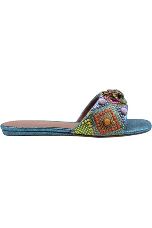 Kurt Geiger Schoenen, Dames, Blauw, 37 EU, Stijlvolle Muilezel Schoenen voor Vrouwen