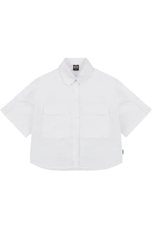 Colmar Blouses & Shirts, Dames, Wit, S, Wit Overhemd voor Mannen