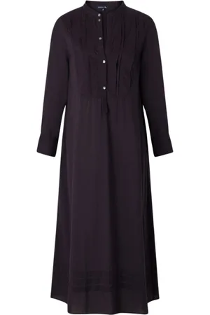 Soeur Kleedjes, Dames, Paars, S, Denim, Denim Midi Jurk