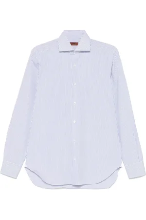 BARBA Overhemden, Heren, Wit, 2Xl, Wit Overhemd voor Mannen