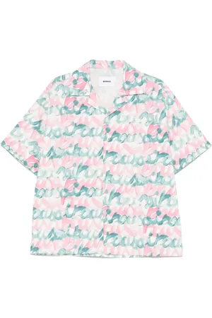 BONSAI Overhemden, Heren, Veelkleurig, M, Bowling shirt voor branding