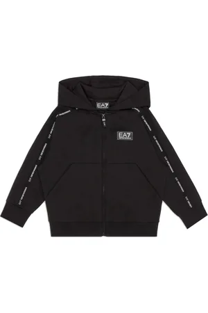 EA7 Sweatshirts & Hoodies, Heren, Zwart, S, Zwarte Herentrui