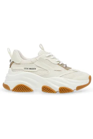 Steve Madden Schoenen, Dames, , 37 EU, Crème Sneakers voor Stijlvolle Look