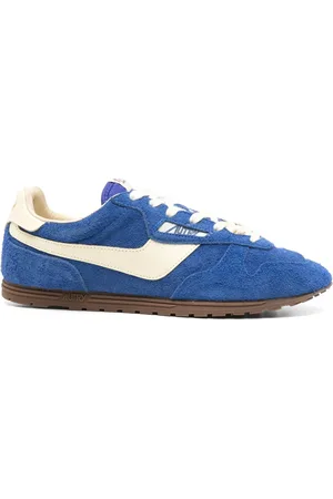 Autry Schoenen, Heren, Blauw, 41 EU, Suède, Windspin Low Suède Sneakers