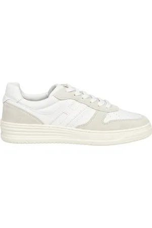 Hogan Schoenen, Heren, Wit, 41 EU, Leer, Witte Sneakers voor Mannen Stijlvol Comfort