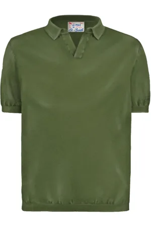 MC2 SAINT BARTH Tops, Heren, Groen, L, Groene T-shirts en Polo