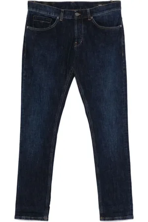 Dondup Jeans, Heren, Blauw, W33, Denim, Stijlvolle Denim Jeans