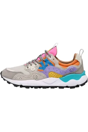 Flower Mountain Schoenen, Heren, Veelkleurig, 45 EU, Suède, Suède Sneakers