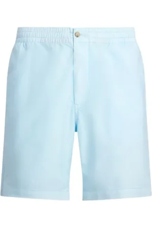 Ralph Lauren Korte broeken, Heren, Blauw, S, Katoen, Klassieke Pasvorm Katoenen Prepster Shorts