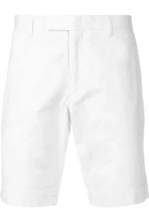 Ralph Lauren Korte broeken, Heren, Wit, W34, Flat Front