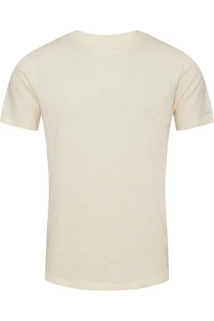 Orlebar Brown Tops, Heren, , L, Linnen, Linnen T-shirt, Slim Fit, Made in Portugal