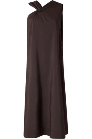 Soeur Kleedjes, Dames, Bruin, S, Elegante Emna Jurk