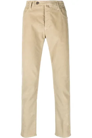 Incotex Broeken, Heren, Bruin, W33, Vintage Special PPT Straight Broek