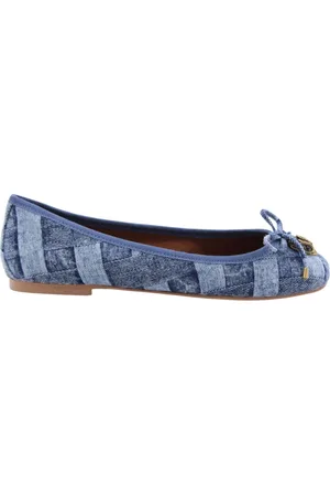 Kurt Geiger Schoenen, Dames, Blauw, 40 EU, Ocre Ballerina Schoenen voor Vrouwen