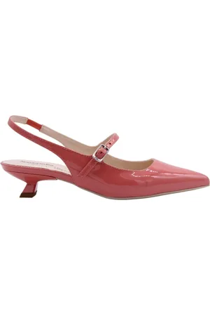 Nero Giardini Schoenen, Dames, Roze, 36 EU, Slingback Mary Jane Schoenen Vezza
