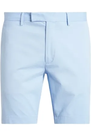 Ralph Lauren Korte broeken, Heren, Blauw, W38, Katoen, Slimme Stretch Chino Shorts