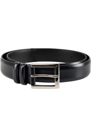 Orciani Accessoires, Heren, Blauw, 110 CM, Stijlvolle leren riem