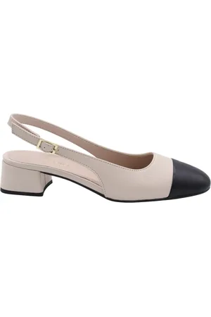 E mia Schoenen, Dames, , 41 EU, Slingback Sandalen met Sichote Detail