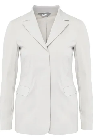 Max Mara Jassen, Dames, Grijs, S, Stijlvolle Gelada Jurk