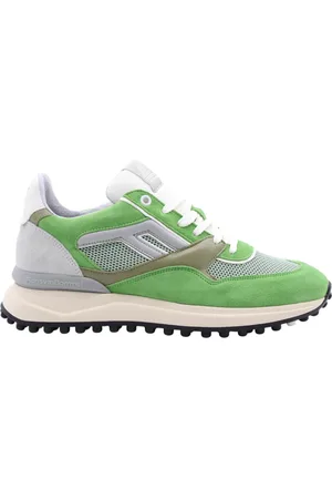 Floris van Bommel Schoenen, Heren, Groen, 40 EU, Stijlvolle Sneaker met Noppi 38.03