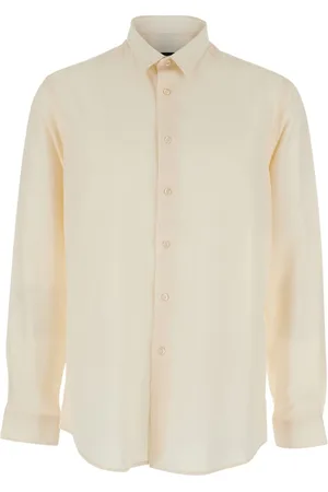 LOW BRAND Overhemden, Heren, , L, Lino E Lycra Shirt